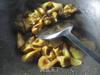 Abalone Grilled Bamboo Shoots recipe