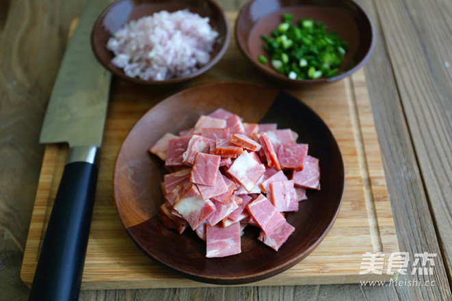 Baked Sweet Potatoes with Cheese Bacon recipe