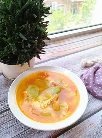 Loofah Tomato Soup recipe