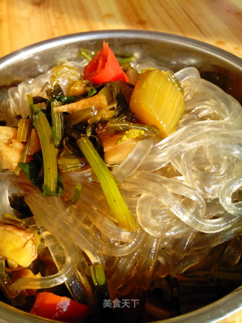 Cold Dried Lotus Root Vermicelli recipe