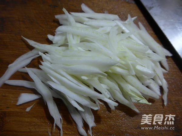 Hot and Sour Cabbage Stem recipe