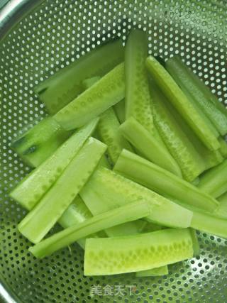 Cucumber with Fruit Vinegar recipe