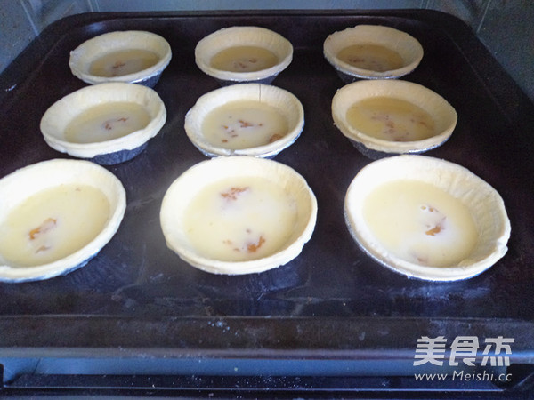 Yellow Peach Egg Tart recipe