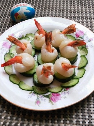 Lychee Anchovy Shrimp recipe