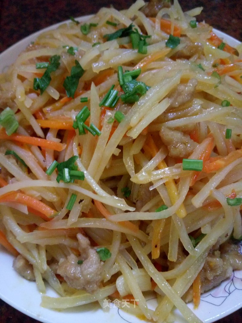 Stir-fried Sansi recipe