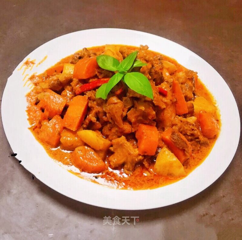 Red Curry Beef Brisket
