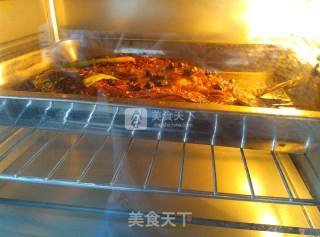 #aca烤明星大赛#[grilled Fish with Pickled Cabbage] Electric Oven recipe