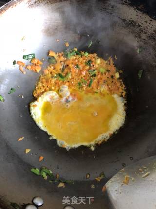 Fried Rice with Carrot and Egg recipe