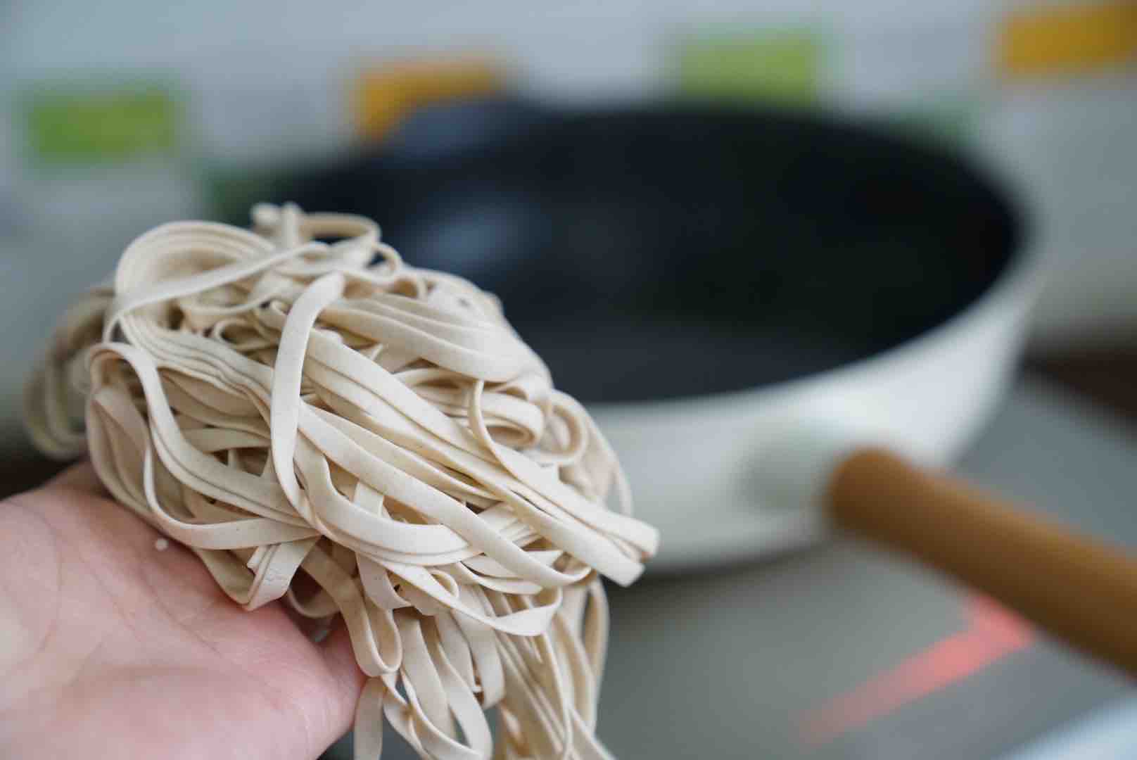 Soba Noodles in Fresh Egg Soup recipe
