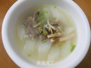 Dried Squid and Radish Ribs Soup recipe