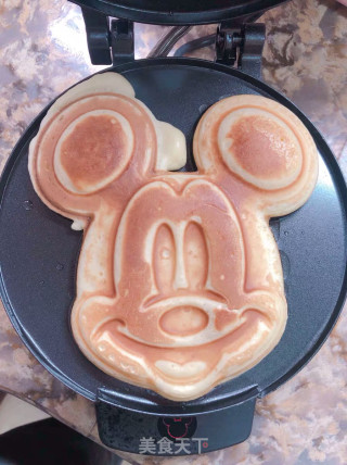 "lazy Meal" Mickey Waffles recipe