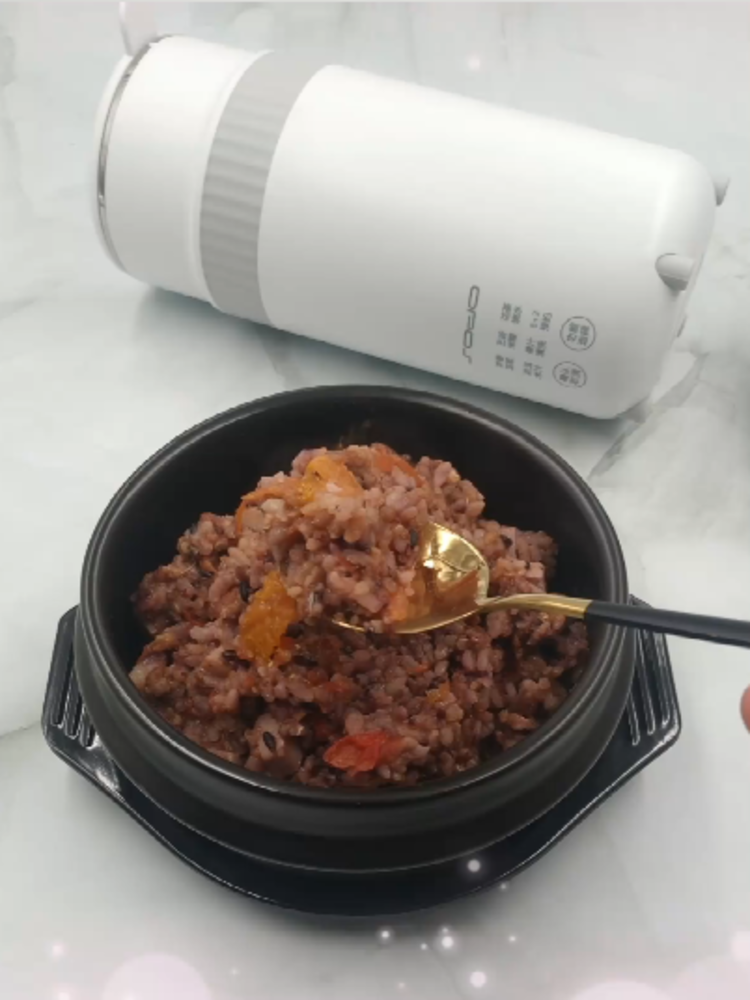 Quick and Healthy Rice with Tomato, Soy, Milk, Mushroom and Mixed Grains, Let Not Love recipe