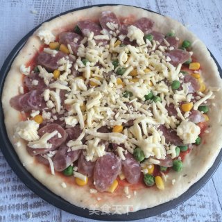 Sausage Pizza recipe