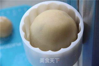 Mid-autumn Festival, The Sweet "moon" Warms People's Hearts-single Yellow and White Lotus Paste Moon Cake recipe