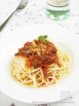 Spaghetti with Meat Sauce recipe