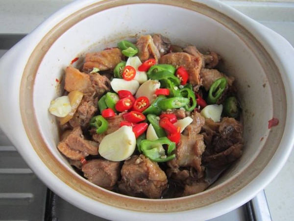 Spicy Chicken Pot recipe