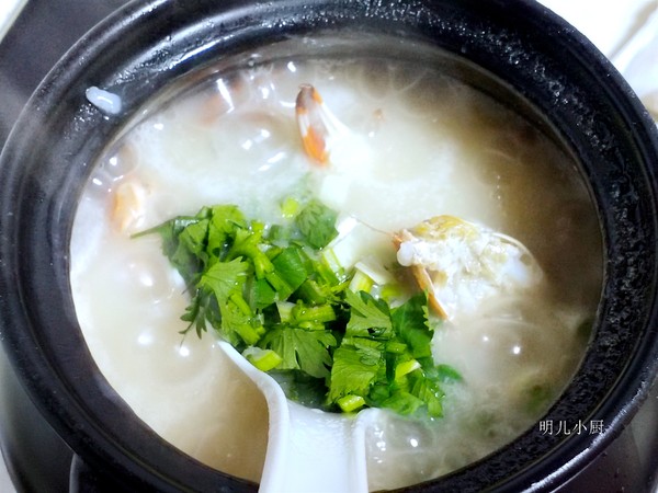 Crab Congee recipe