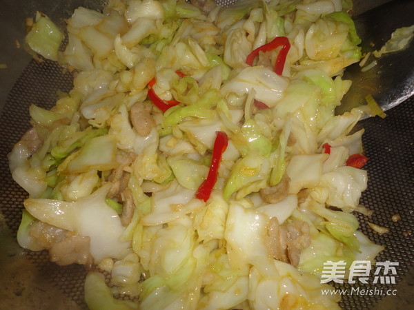 Stir-fried Shredded Cabbage recipe