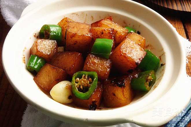 Grilled Winter Melon with Seafood Sauce recipe