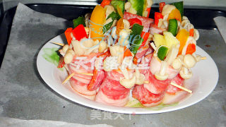 Honey Bacon Color Vegetable Roll recipe