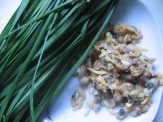 Leek Boiled Clam Meat recipe
