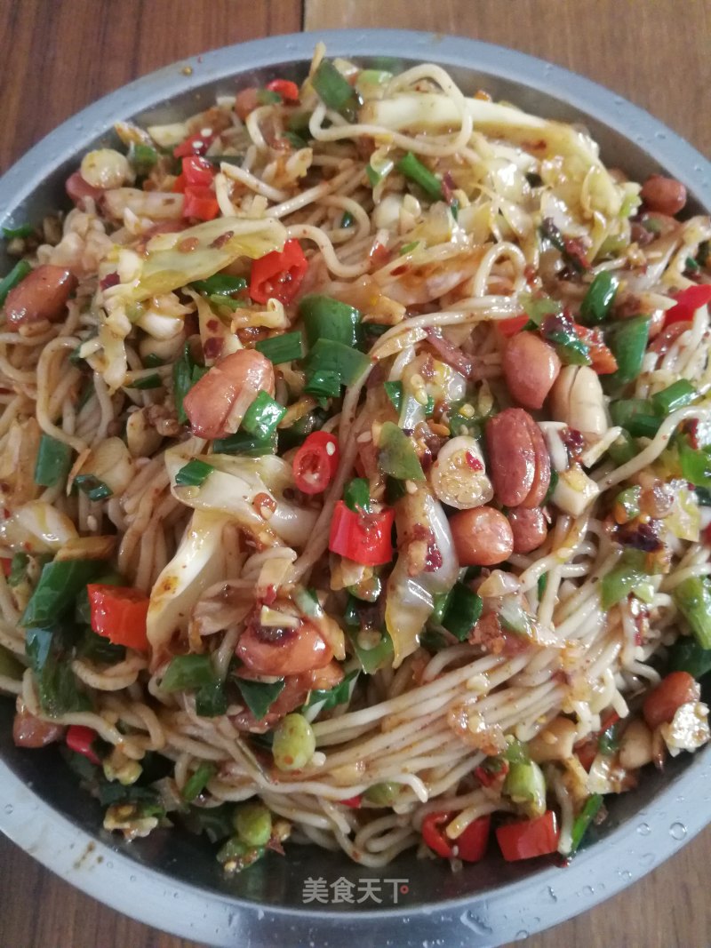 Hot and Sour Cold Noodles recipe