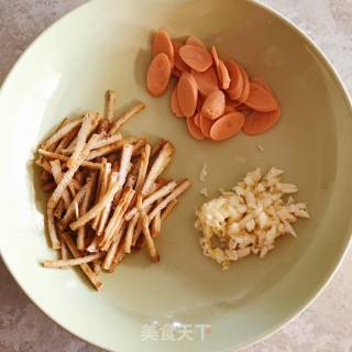 Garlic Shredded Cabbage recipe