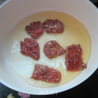 Fried Beef Slices recipe