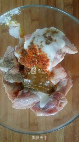 Yogurt Grilled Chicken Wings recipe