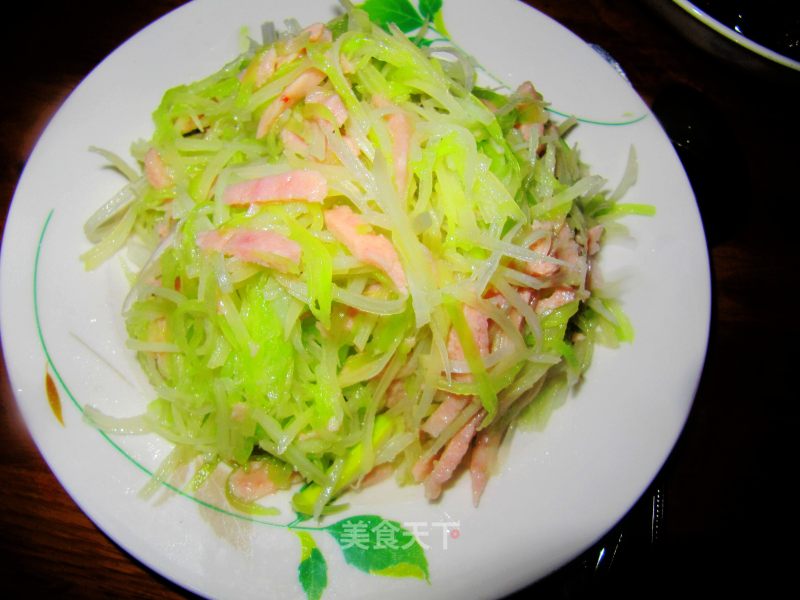 Lettuce and Potato Shreds recipe