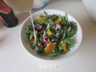 Ham and Chrysanthemum Fruit Yogurt Salad recipe