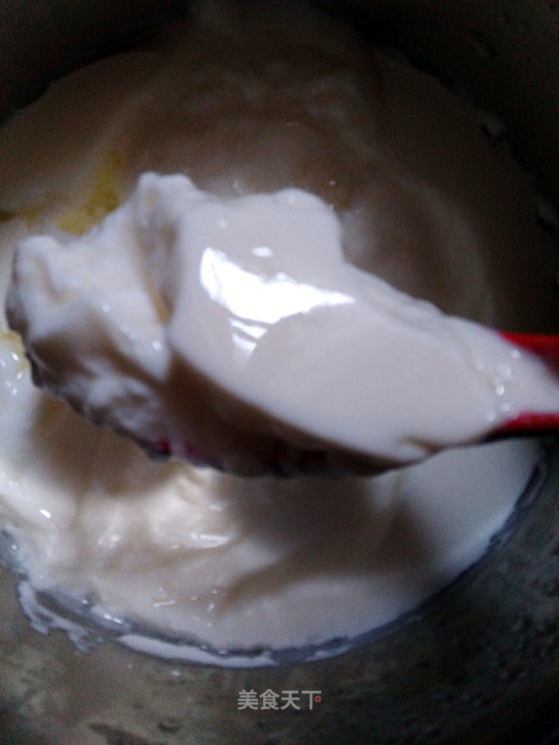 Homemade Yogurt, Tofu Brain Shape recipe