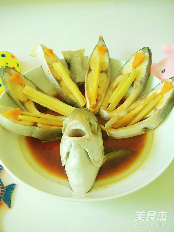 Steamed Pomfret recipe