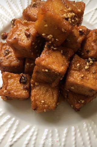 Pan-fried Fish Tofu recipe