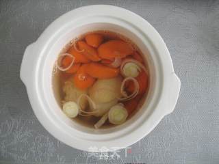 Chicken Drumsticks Carrot and Mushroom Soup recipe