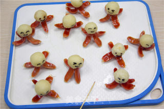 Childlike Little Octopus recipe