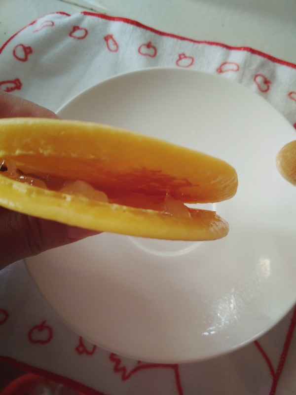 Dorayaki Chobe White Peach Jam recipe