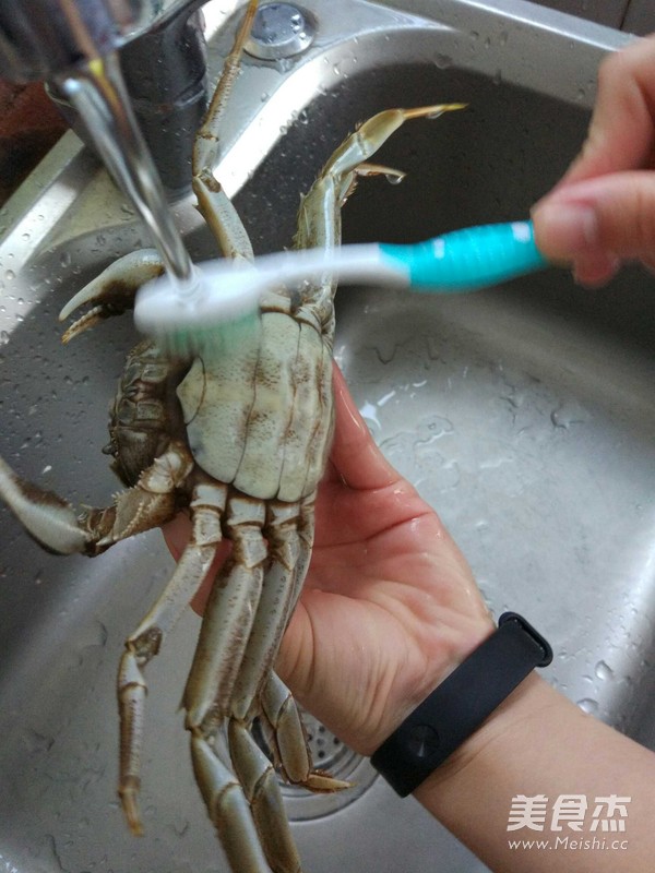 Steamed Hairy Crabs recipe