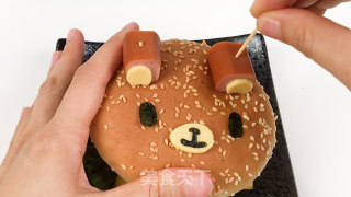 #trust之美#rilakkuma Japanese Burger recipe