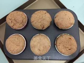 #四session Baking Contest and is Love to Eat Festival# Meat Floss Cup Cake recipe