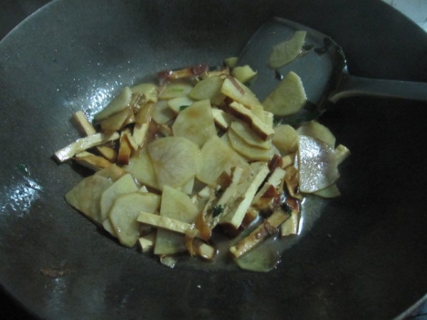 Vegetarian Chicken Fried Potato Chips recipe