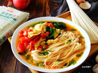 Tomato and Egg Noodles recipe