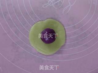 #柏翠大赛# Bean Paste Purple Potato Crisp recipe