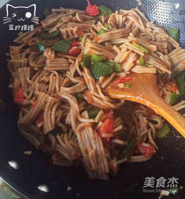 Hometown Food~vegetarian Stir-fried Noodles recipe