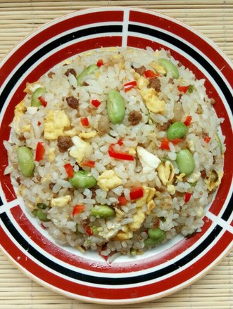Fried Rice with Edamame and Egg