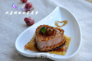 Drunken Foie Gras with Oyster Sauce Vinaigrette recipe