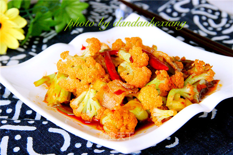 Stir-fried Organic Cauliflower recipe