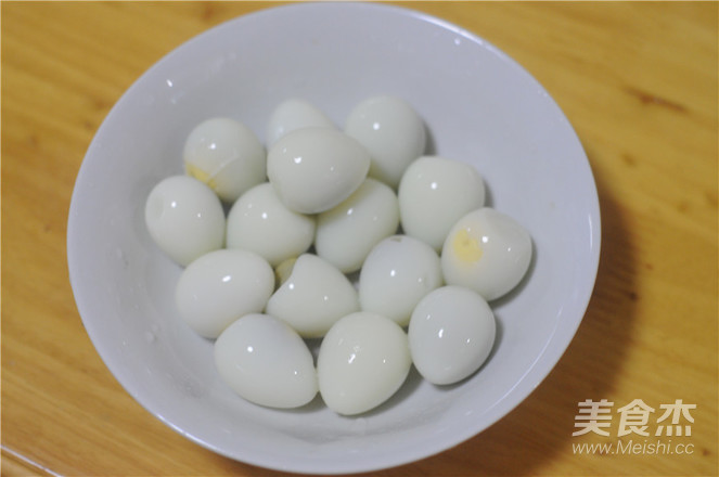 Tiger Skin Quail Eggs recipe
