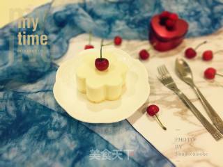 #aca Fourth Session Baking Contest# Making Erotic White Chocolate Flower Mousse recipe