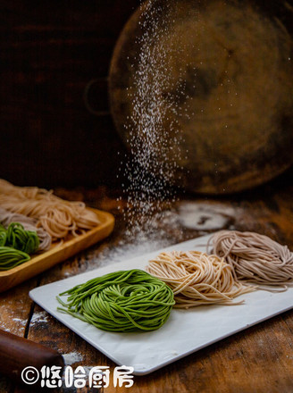 Colored Noodles recipe